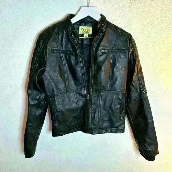 Vintage Maralyn & Me “Leather” Jacket - Picture 1 of 10